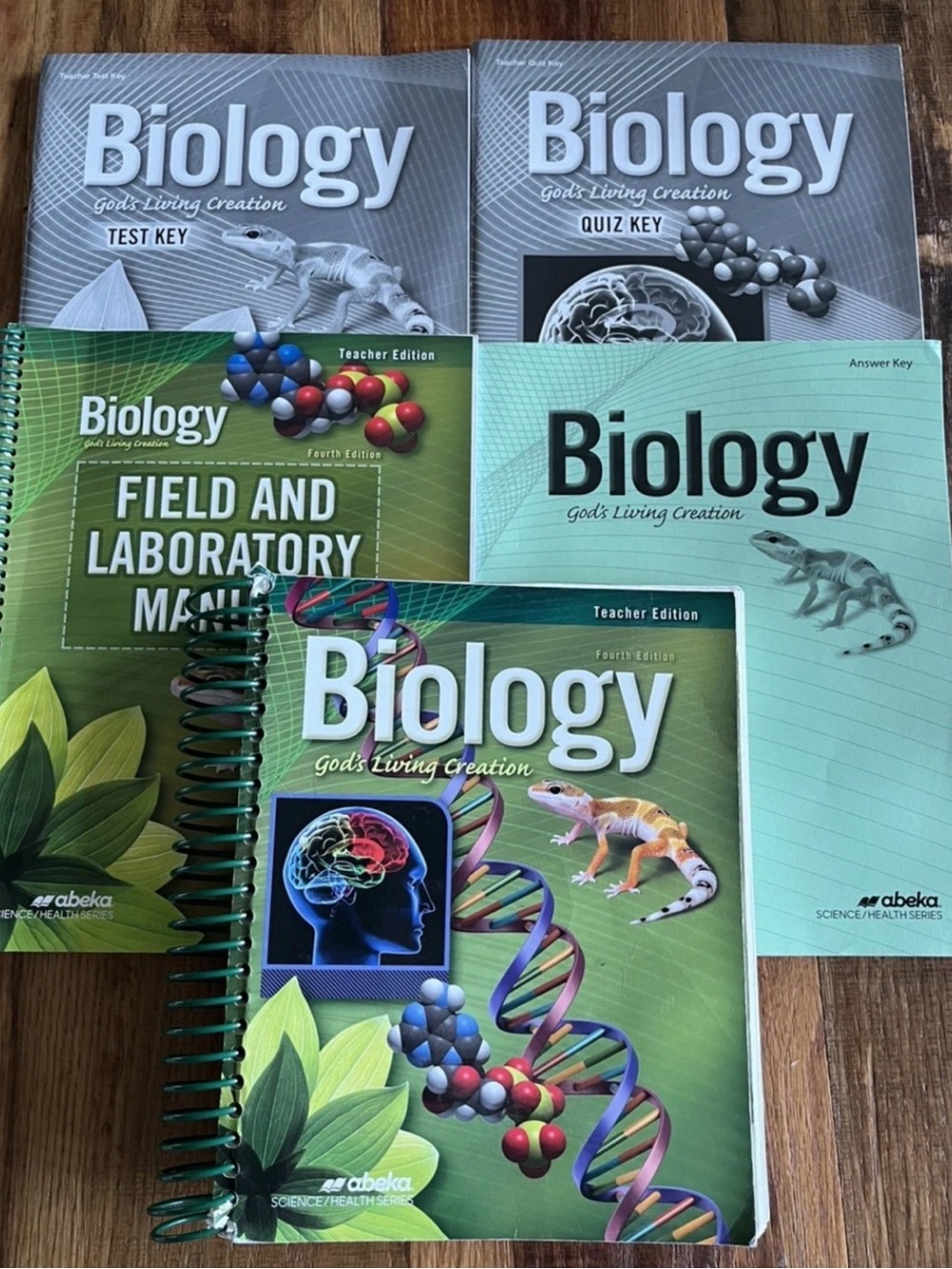 Abeka Biology Teacher's Edition Lab Manual Answer Quiz Test Keys 10th Grade 4th